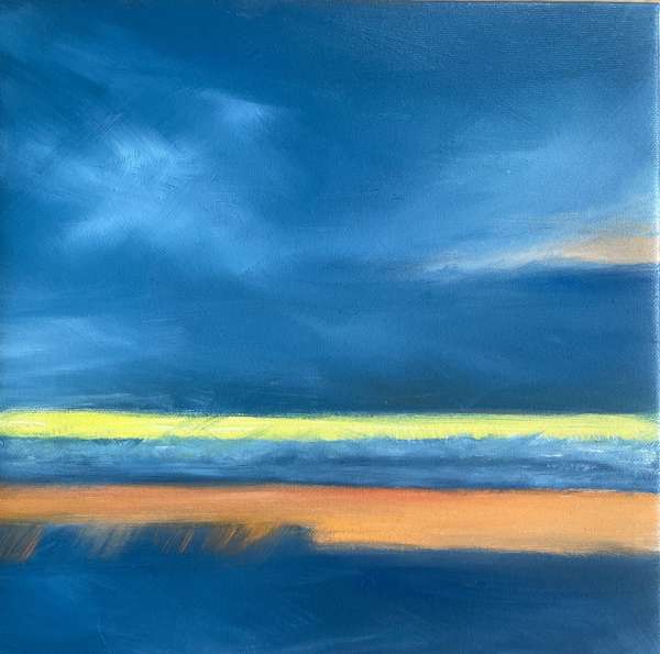 Light in Darkness I, 30x30 cm, oil on canvas