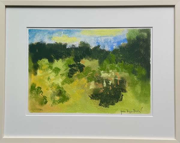 Golden Hour Sketch, 30x40 cm, pastel